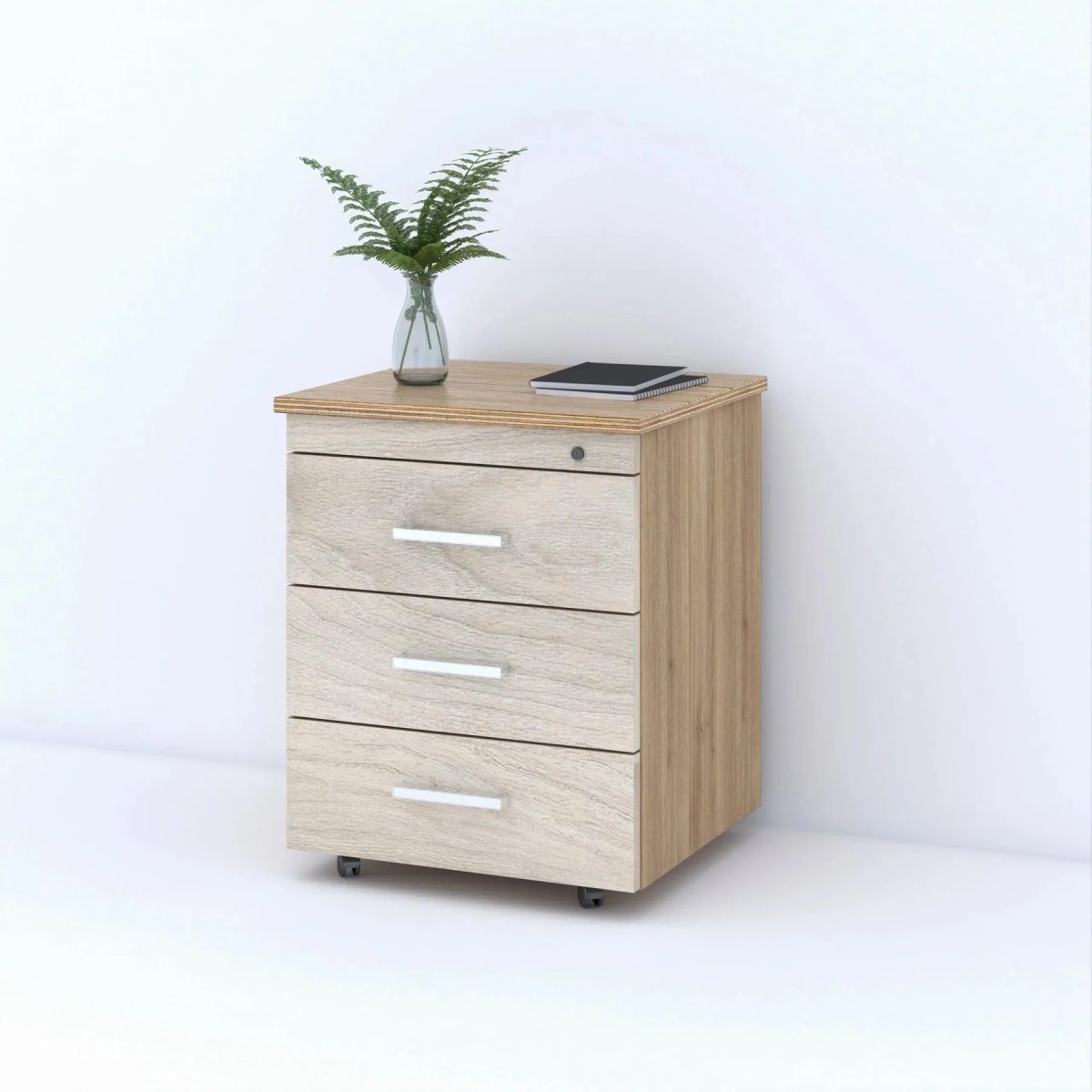 Modern Touch Filling Cabinet with Central Lock Mechanism | MT-STR-IOU0TG