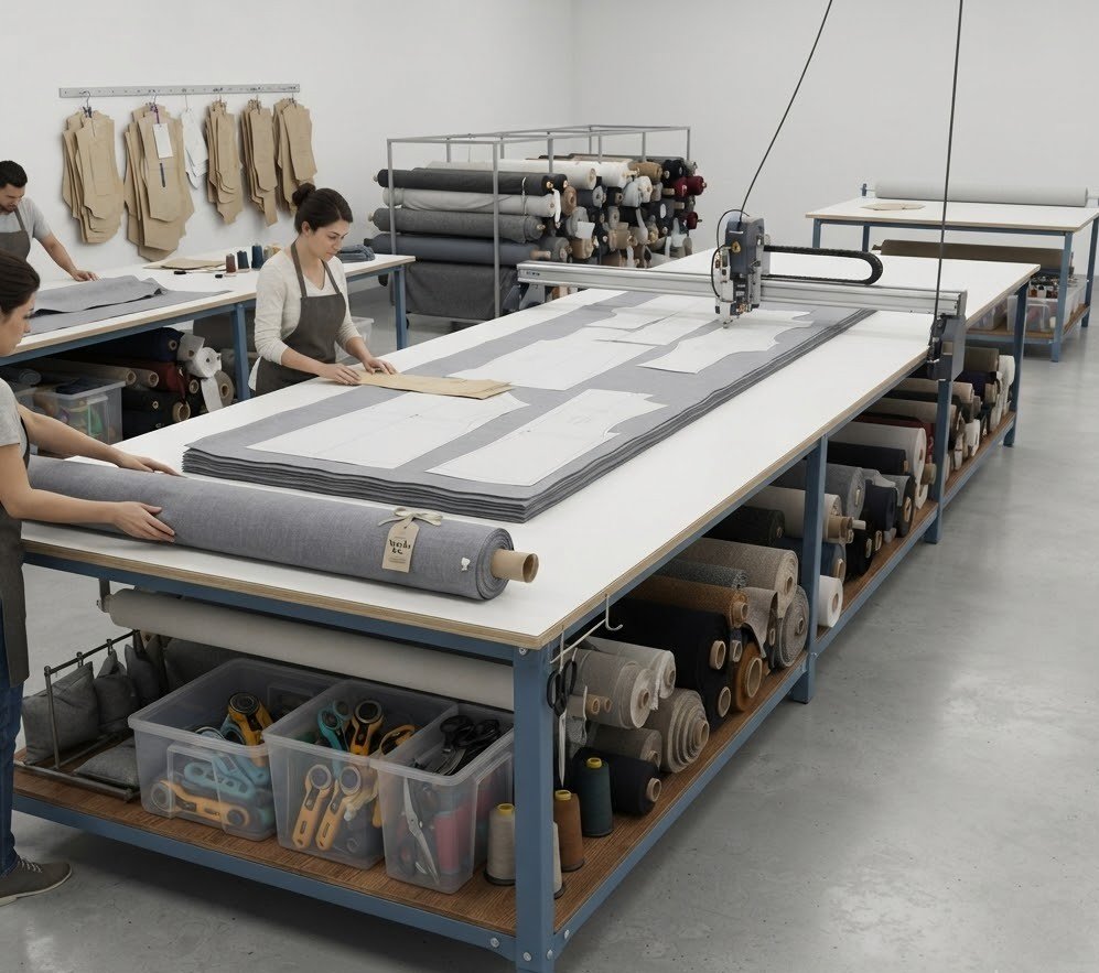 Garments Cutting Table | MT-GF-0016
