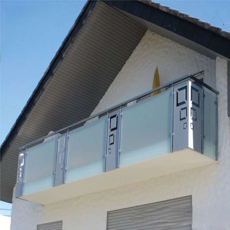 Glass Balcony Railing Aesthetic and Functional Choices | MT-HD-0199