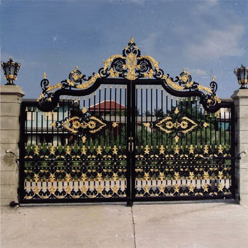 Home Design Ideas for Casting Boundary Gates | MT-BG-0026