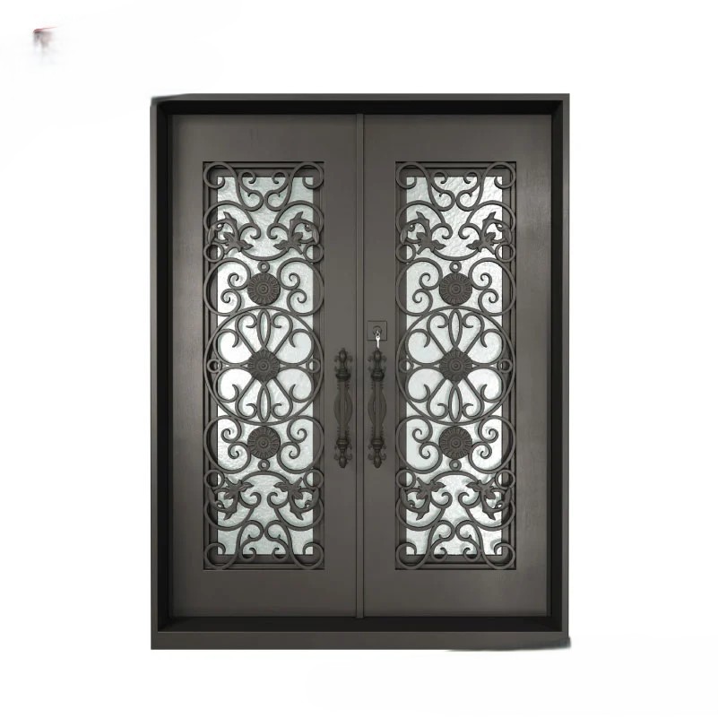 Modern Security Double Steel Door | MT-SD-0060