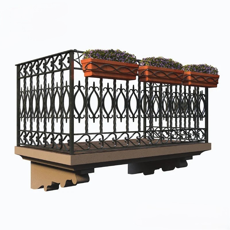 Premium MS Balcony Railing for Longevity | MT-HD-0236