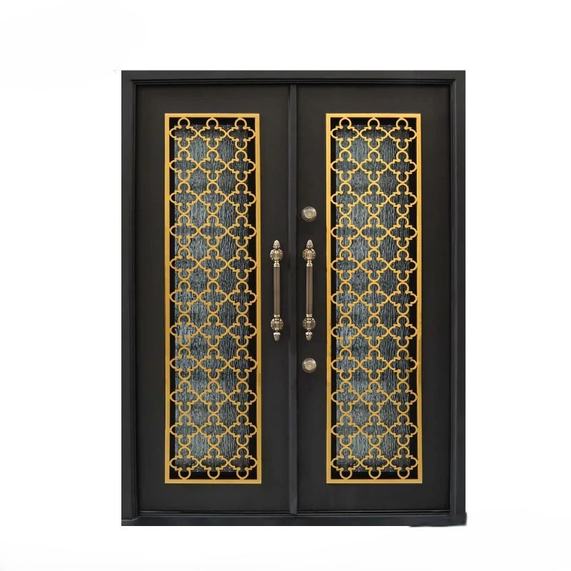 Stylish Double Entry Steel Door | MT-SD-0115